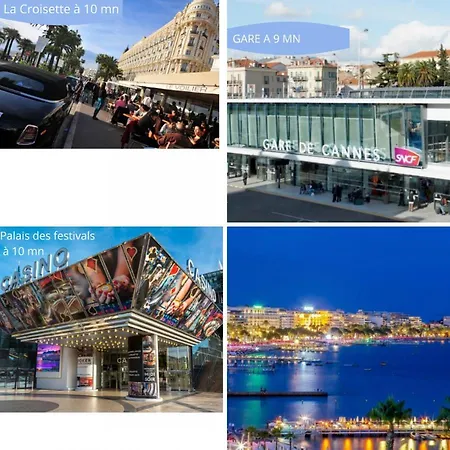 Choice Dispo Centre 2 Terrasses 2 Chbres 6p Parking Prive * 戛纳
